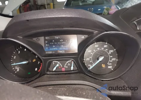 2017 Ford Escape Se z USA, uszkodzony, nr VIN 1FMCU9GD9HUD87713